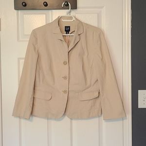 Gap light colored jacket